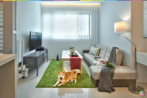 Дизайн интерьера квартиры - студии 32 кв. 01