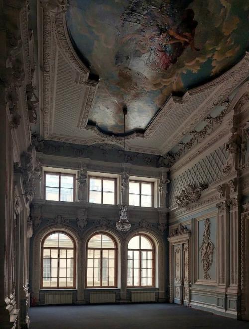 Мы продолжаем любоваться интерьерами малого мраморного дворца. 01 Мы продолжаем любоваться интерьерами малого мраморного дворца. 01