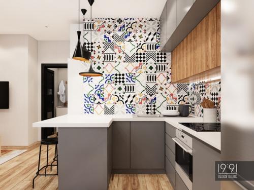 Маленькая квартира - студия, общей площадью 30 м 2. 06