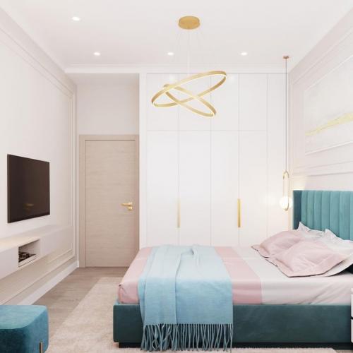 Восхитительный дизайн - проект однокомнатной квартиры, + планировка. 05