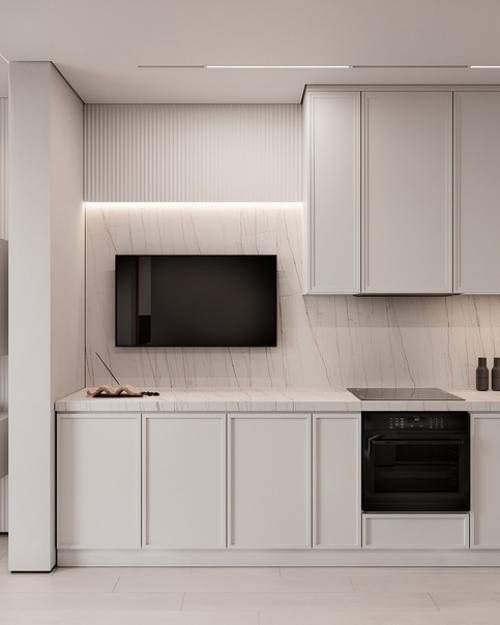 Дизайн для однокомнатной квартиры в Сочи. 02