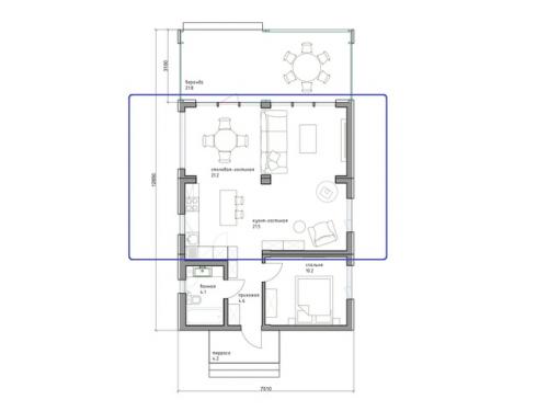 Будем знакомить вас с интерьерами барна Holtsovhouse. 09