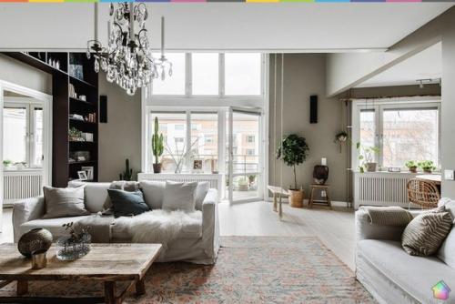 Квартира в скандинавском стиле с винтажным характером ч. 1. 08