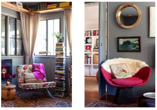 Дом дизайнера Фрэнсис меррил: фьюжн из любимых вещей на 46 кв. 02