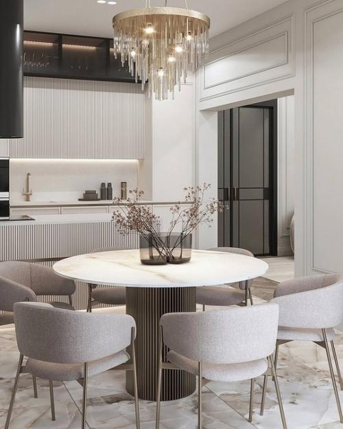 Изысканный интерьер квартиры. 01