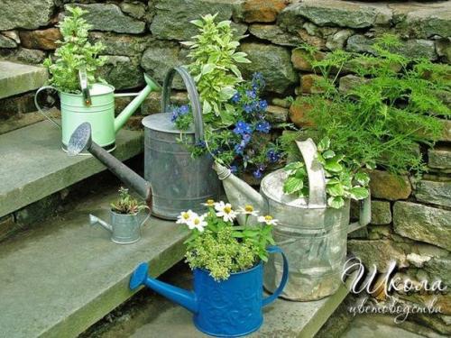 Садовый креатив.  Разведение цветов открывает широкие возможности для применения ваших талантов и фантазии. 06