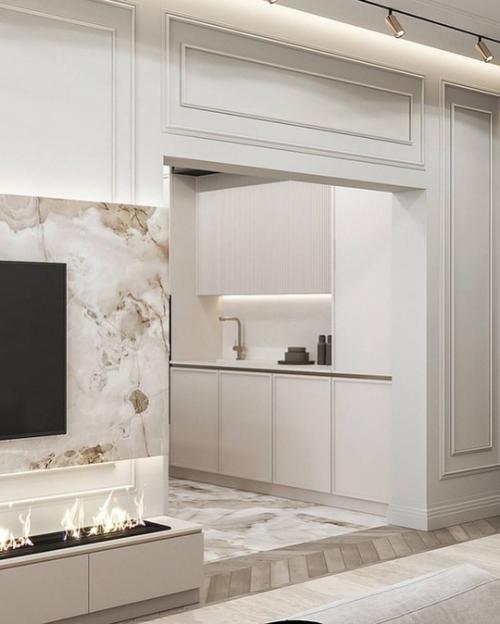 Изысканный интерьер квартиры. 07