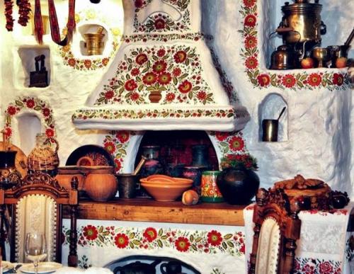 Преданья старины глубокой: загородные интерьеры в славянском стиле! 07