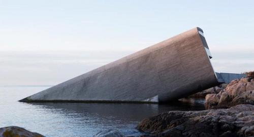 Подводный ресторан Under в Норвегии. 01