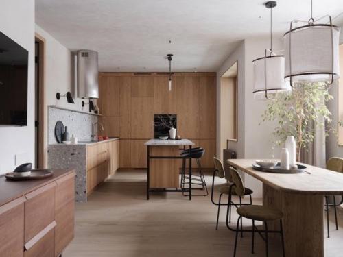 Квартира с элементами ваби - саби в Пушкине. 01