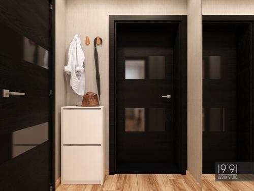 Маленькая квартира - студия, общей площадью 30 м 2. 07