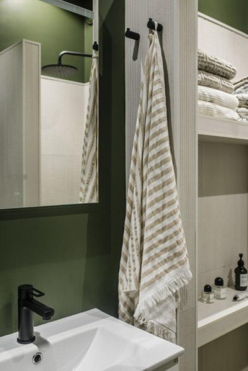 Яркие и нейтральные цвета в стильной квартире в Стокгольме. 08