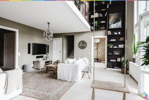 Квартира в скандинавском стиле с винтажным характером ч. 1.