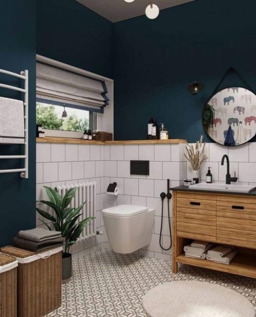 Ванная комната в скандинавском стиле. 07