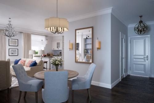 Как сделать классику уютной, но не скучной: проект в Санкт-петербурге. 01