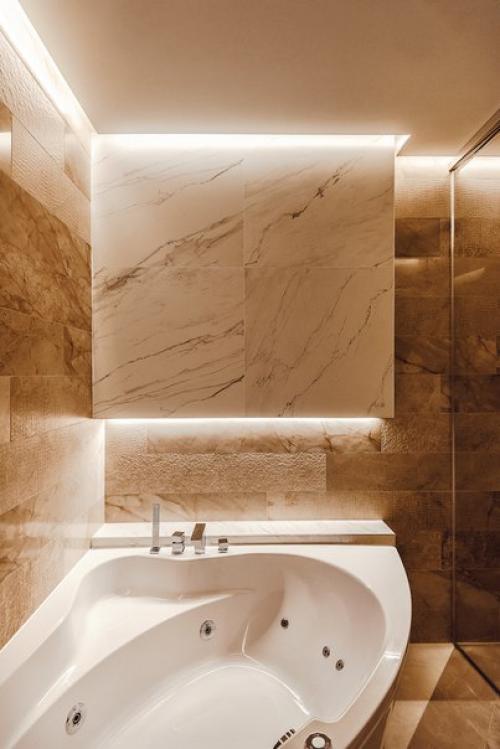 Чёрно-белая гамма в интерьере квартиры в Болгарии. 06