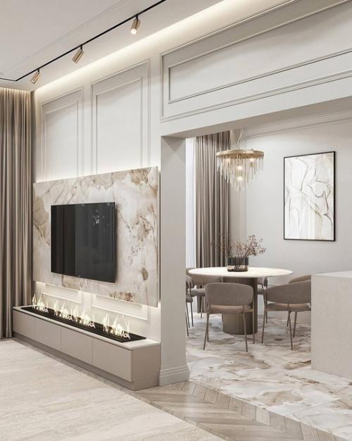 Изысканный интерьер квартиры. 02