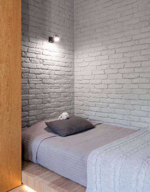 Современный интерьер детской комнаты в загородном доме, предназначенной для 12-ти летнего мальчика. 05