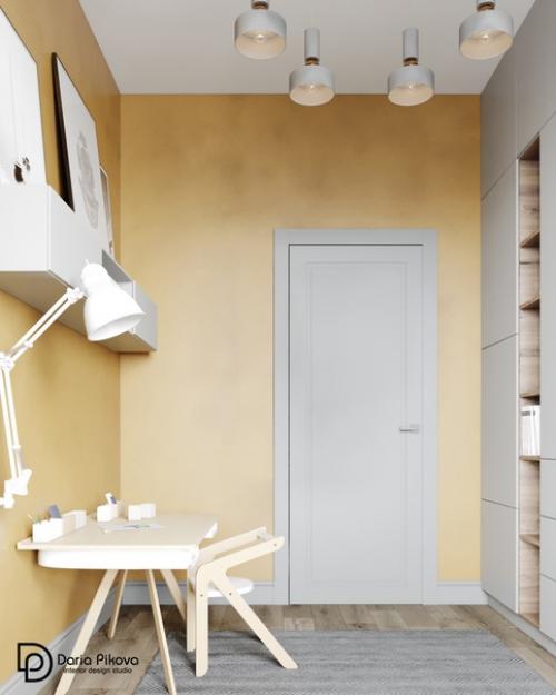 Сентябрь уже вступил в свои права, а мы как раз доделали детскую комнату в тонах осени. 03