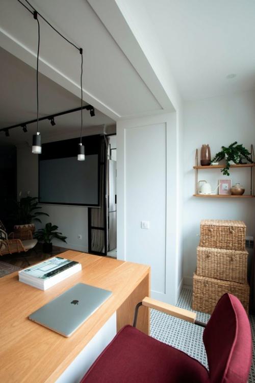 Реализованный интерьер маленькой квартиры в стиле бохо в Новочебоксарске. 04