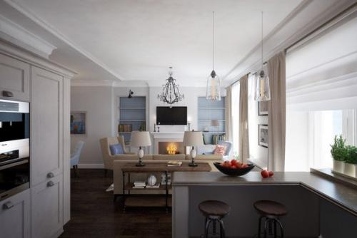 Как сделать классику уютной, но не скучной: проект в Санкт-петербурге. 02