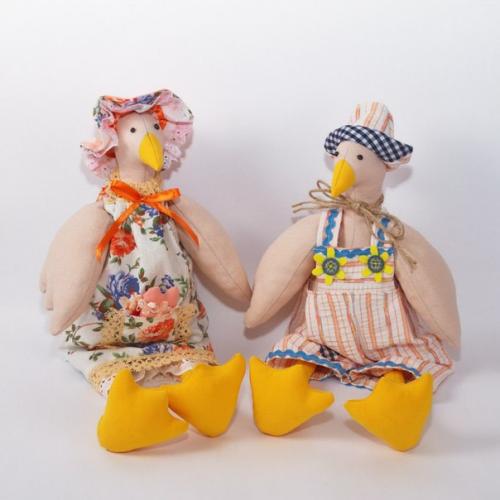 История создания куклы тильды. 07