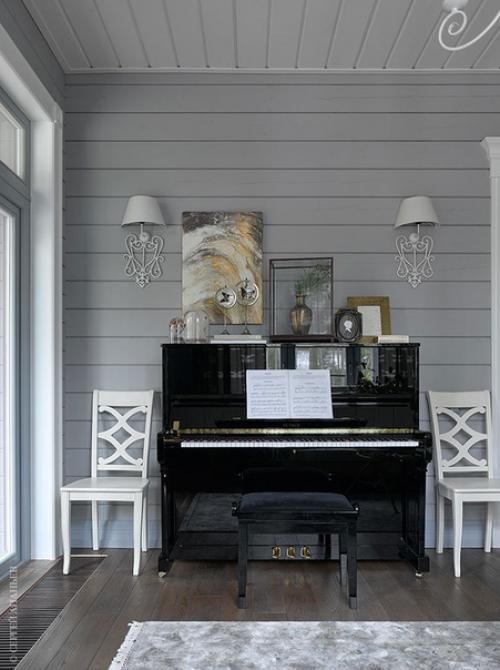 Дизайнер Елена Потапова вела проект этого дома в калужской области от фундамента до мелкого декора. 07