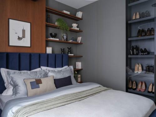 Современный функциональный интерьер трешки для семьи. 06