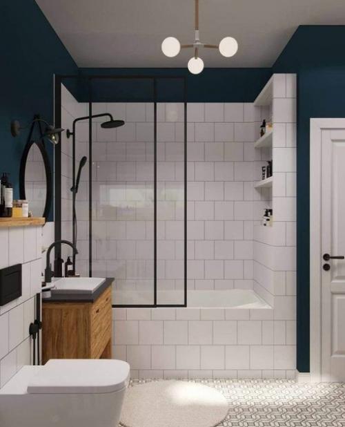 Ванная комната в скандинавском стиле. 03