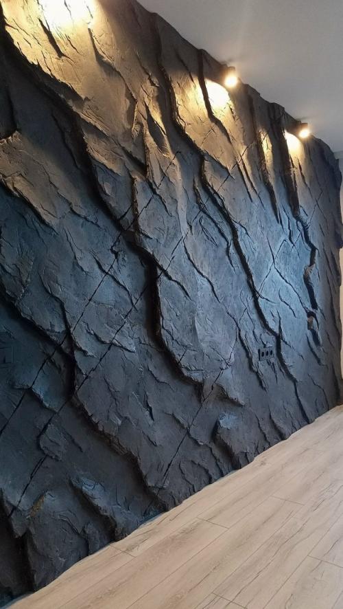Грубая сила: скала в интерьере как главный акцент вашего дома. 08
