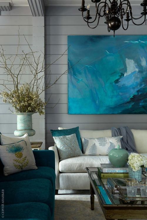 Дизайнер Елена Потапова вела проект этого дома в калужской области от фундамента до мелкого декора. 01