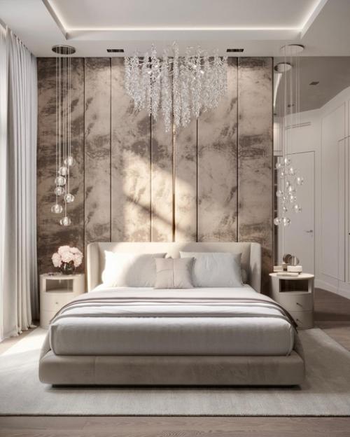 Спальня в стиле современной классики. 04
