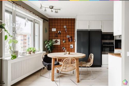 Квартира в скандинавском стиле с винтажным характером ч. 1. 06