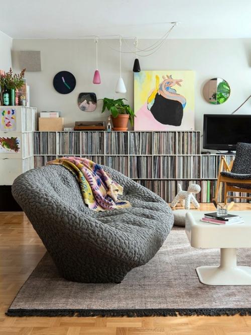 Дом архитектора интерьеров виры Браун, в котором есть место для веселья и яркости. 03