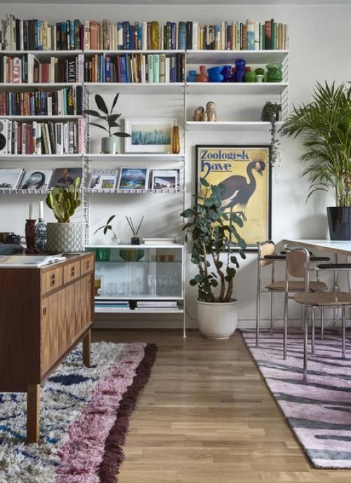 Квартира с винтажной мебелью в Стокгольме. 03