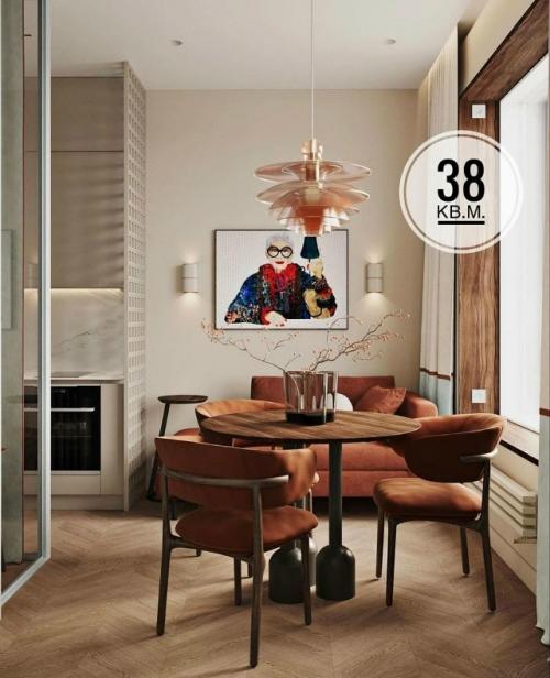 Квартира, общая площадь 38 кв.