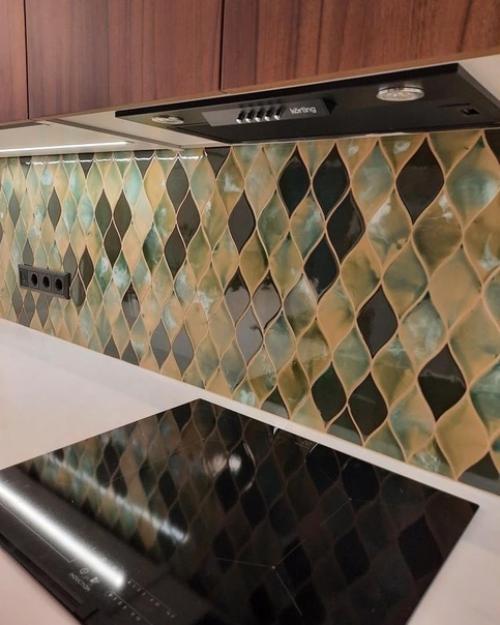 Уютный, приятный интерьер кухни - гостиной. 04