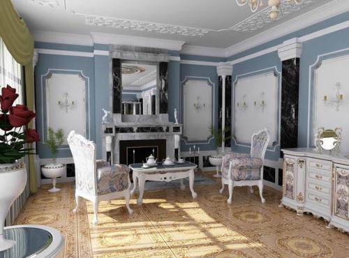 Отделка молдингом: дизайн, материалы, монтаж. 05