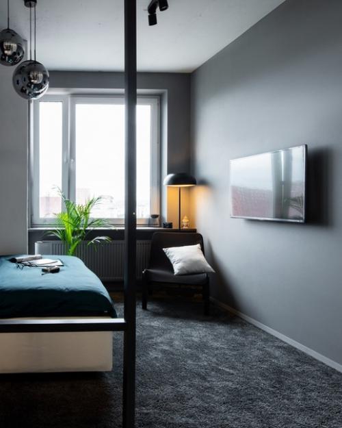 Интерьер квартиры - студии 32 кв. 04