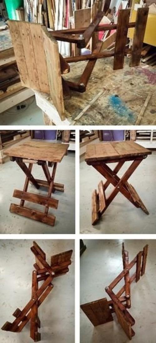 Как создать складной стол? 08
