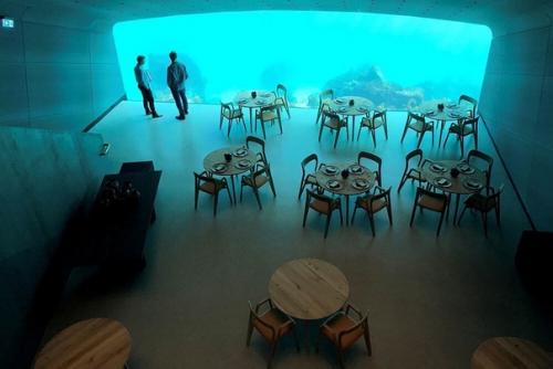 Подводный ресторан Under в Норвегии. 06