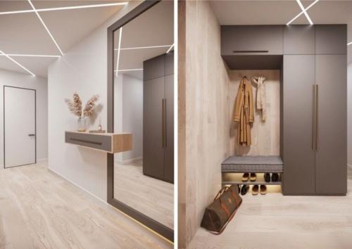 Прихожая 2022 - подборка идей для оптимизации пространства. 06