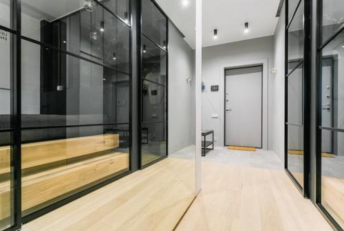 Дизайн и ремонт квартиры в стиле лофт площадью 50 м в ЖК савеловский. 07