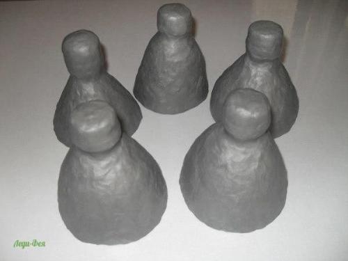 Дымковcкая игрyшка cвоими рyками. 03