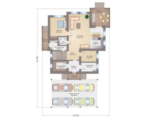 Шикарный загородный дом. 02