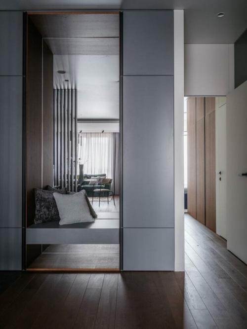 Современный функциональный интерьер трешки для семьи. 09