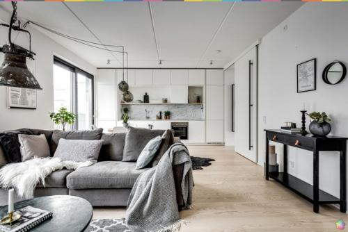 Квартира с собственным лифтом в Стокгольме ч. 1. 01