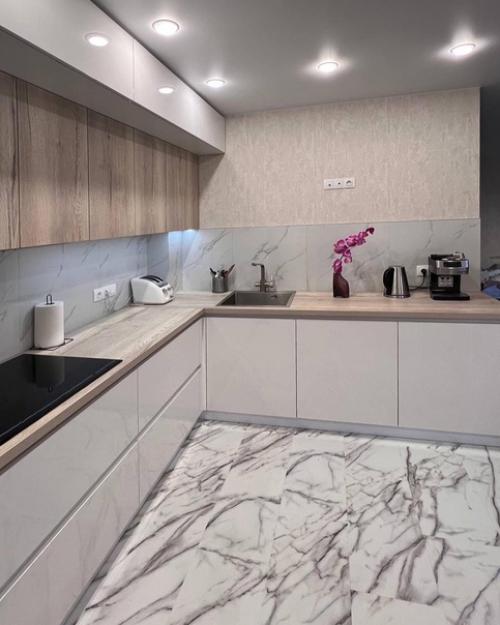 Лаконичный минимализм на кухне наших заказчиков. 02