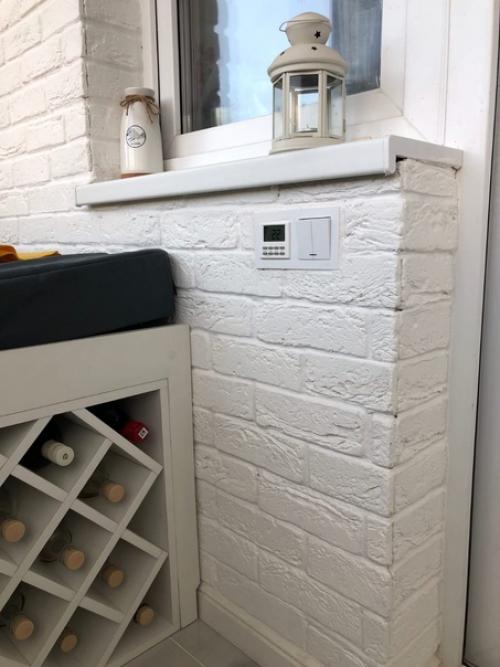 Посмотрите, какая красота получилась на лоджии. 05