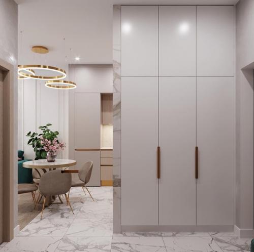 Восхитительный дизайн - проект однокомнатной квартиры, + планировка. 02